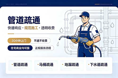 吕梁管道疏通