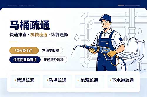 吕梁马桶疏通