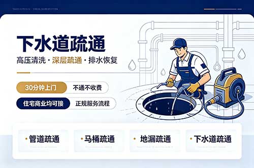 吕梁下水道疏通