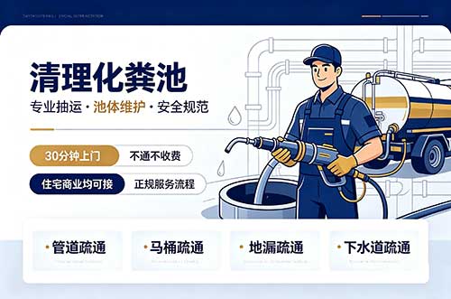 吕梁清理化粪池